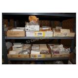 Contents of shelf - gemstones from various