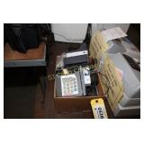 Lot:  Credit card machines and slider