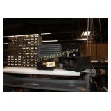 Lot:  9 plastic parts cabinets