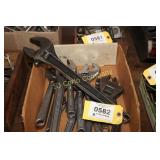 Lot:  Adjustable wrenches