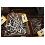 Lot:  Wrenches - box and open