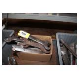 Lot:  Open end wrenches - large