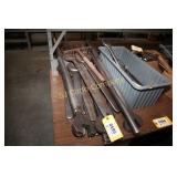 Lot:  Open end wrenches - VERY large