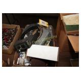 Lot:  Assorted tools and safety equipment/visors