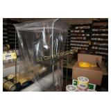 Plastic bags and holder