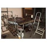 Twelve-pan soldering rotary table w/solder paste