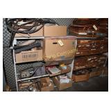 Contents of shelves - electrical, hardware,