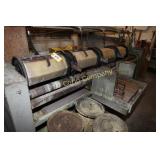 Dresher 5 barrel wet tumbler and 4 extra barrels