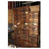 Wood work trays - 26" x 16" x 3"