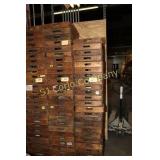 Wood work trays - 26" x 16" x 3"