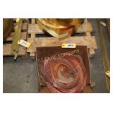 Lot:  2 bolts of copper wire, plating rack wire