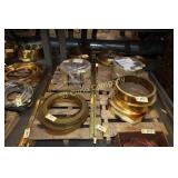 Lot:  2 bundles of brass flat stock - 6