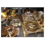 Lot:  4 bundles of brass flat stock