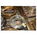 Lot:  5 coils of nickel silver stock and wire