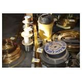 Lot:  Brass flat stock - 5