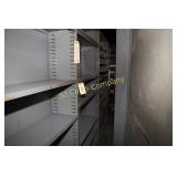 Sections of metal shelving - 3