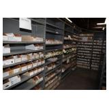 Sections of metal shelving  - 3