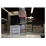 Lot:  Plastic office boxes