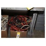 Lot:  Extension cords and jumper cables