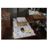 Lot:  51 Silver plated pewter baby cups