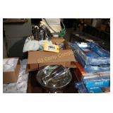 Lot:  Silver plated bowls and mugs