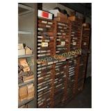 Findings parts holders in drawers and wood