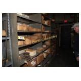 Sections of metal shelving - 3