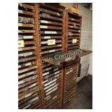 Findings parts holders in drawers and wood