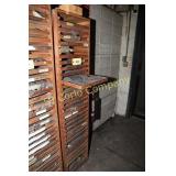 Findings parts holders in drawers and wood