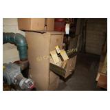 Lot:  Cabinet and contents - engraving patterns