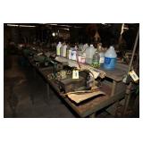 Work table w/lighting and shelf - 25