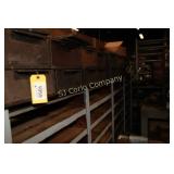 Metal parts bins w/covers