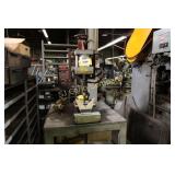 MEAD  pneumatic press (SE-23)  and table