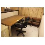 Contents of cubicle - no paperwork