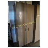 2 Door metal cabinet - 7