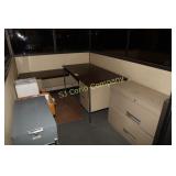 Contents of cubicle - no paperwork