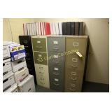 Four drawer file cabinets  (no contents)