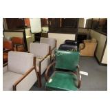 Assorted office chairs