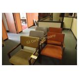 Assorted office chairs