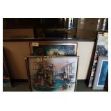 Lot:  Assorted paintings