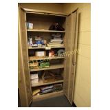 Metal 2 door cabinet (7