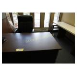 Desk and executive chair