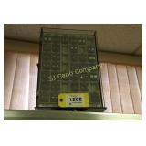 Lot:  Sterling charms and earrings in display