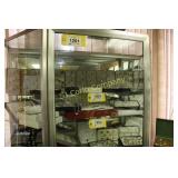 Lot:  Assorted rings - contents of shelf