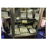 Lot:  Assorted rings - contents of shelf