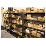 Lot of 3 shelves of assorted tooling