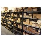 Lot of 4 shelves of assorted tooling