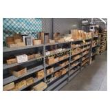 Lot of 5 shelves of assorted tooling