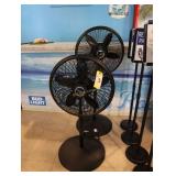 Lot of 2 Lasko floor fans