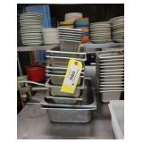 Lot of assorted size stainless inserts